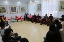 beat365官网召开学生写生作品展卖活动座谈会
