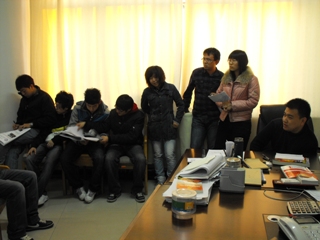 beat365官网艺术系召开班团学生干部会