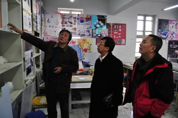 秦志宏院长一行赴内蒙古师范大学美术学院参观考察