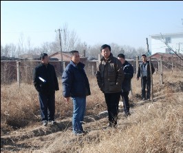 beat365唯一官网院领导到基建工地现场办公