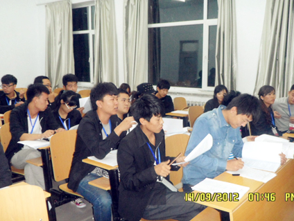 beat365官网艺术教学部学生会2012级纳新圆满结束